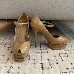 Nude YSL Tribute Mary Janes!